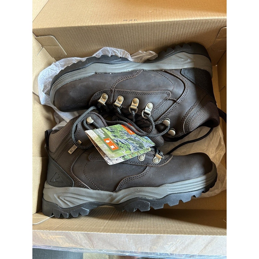 Ozark Trail Free Edge Hiker Boots‎ Men 7 Leather Waterproof new in box